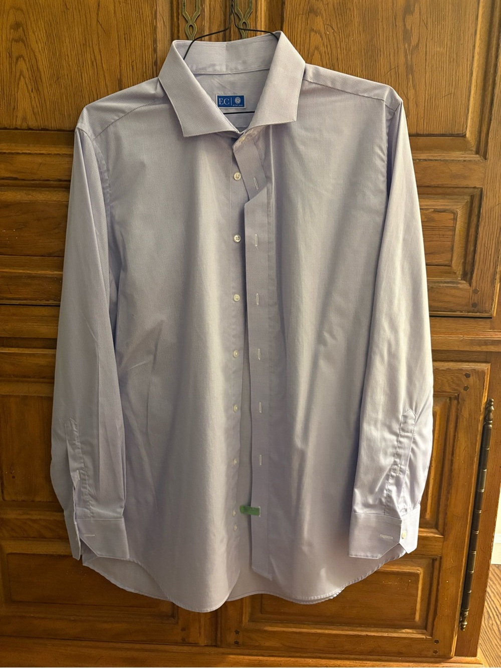 Tom James Men's Lavender Dress Shirt
